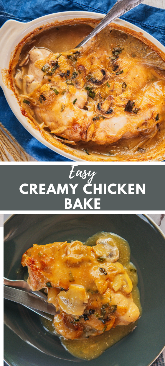 Easy Creamy Chicken Bake Recipe