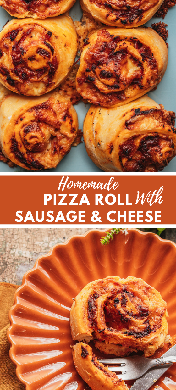Homemade pizza rolls recipe