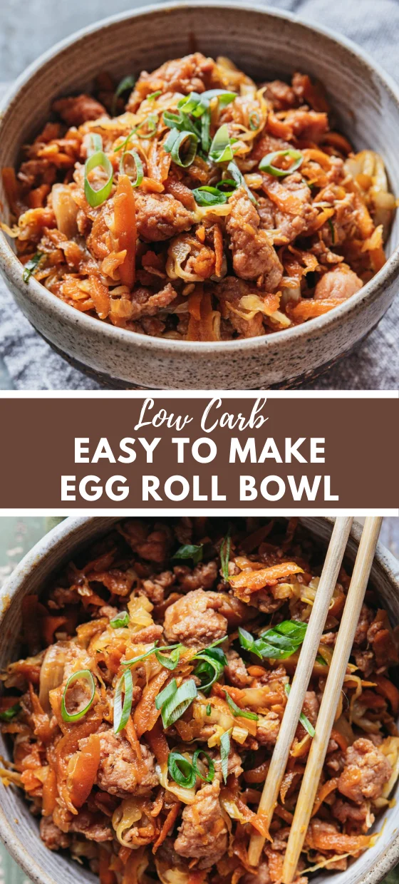 Egg Roll Bowl