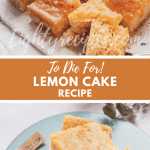 Lemon Cake To Die For Recipe
