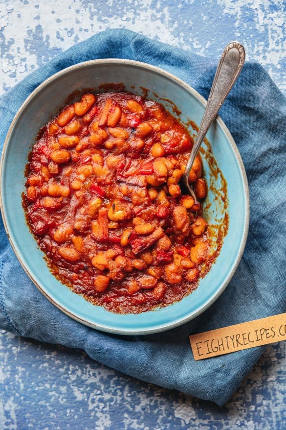 Easy Homemade Baked Beans Recipe - Eighty Recipes