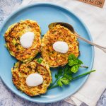 Baked Zucchini Fritters Recipe