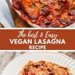 vegan lasagna recipe