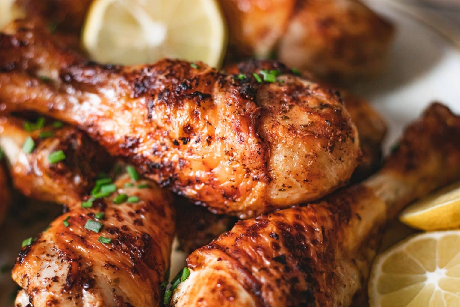 Greek Marinated Grilled Chicken Drumsticks - Eighty Recipes
