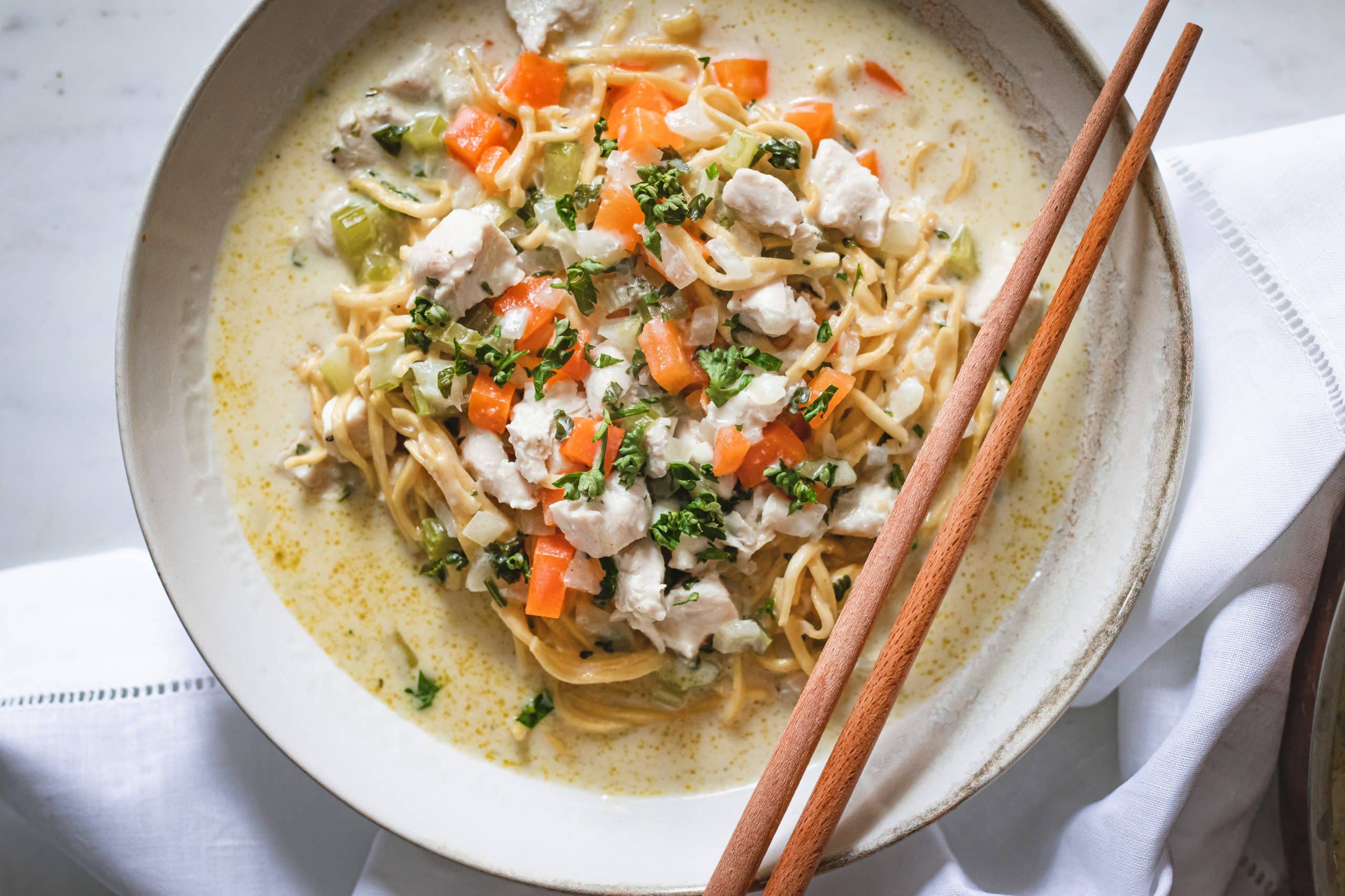 noodles recipe for chicken soup