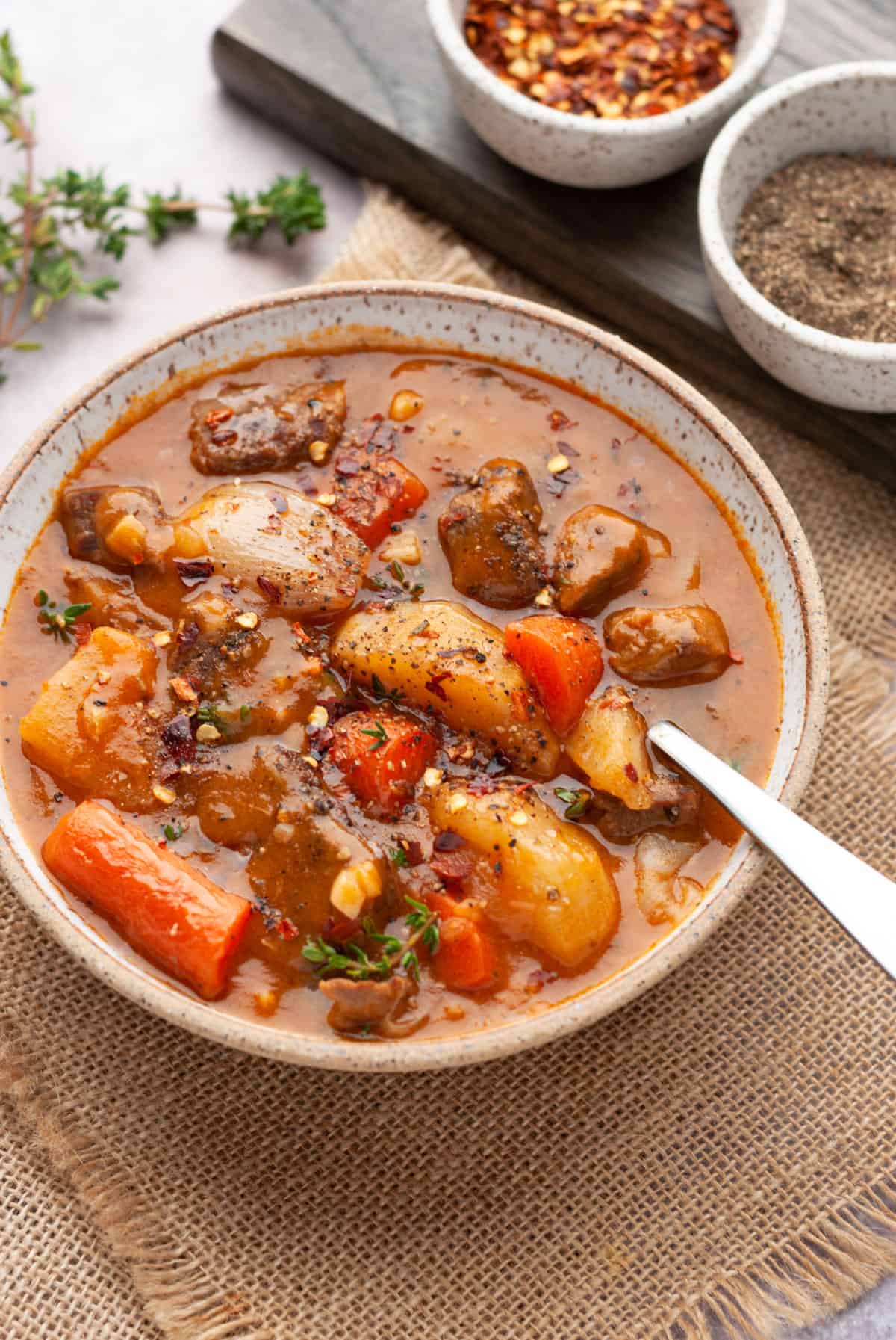 Spicy Beef Stew Recipe Without Wine (instant Pot)