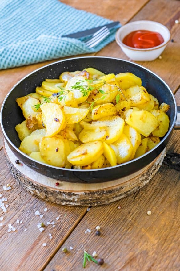 Southern Fried Potatoes and Onions Recipe
