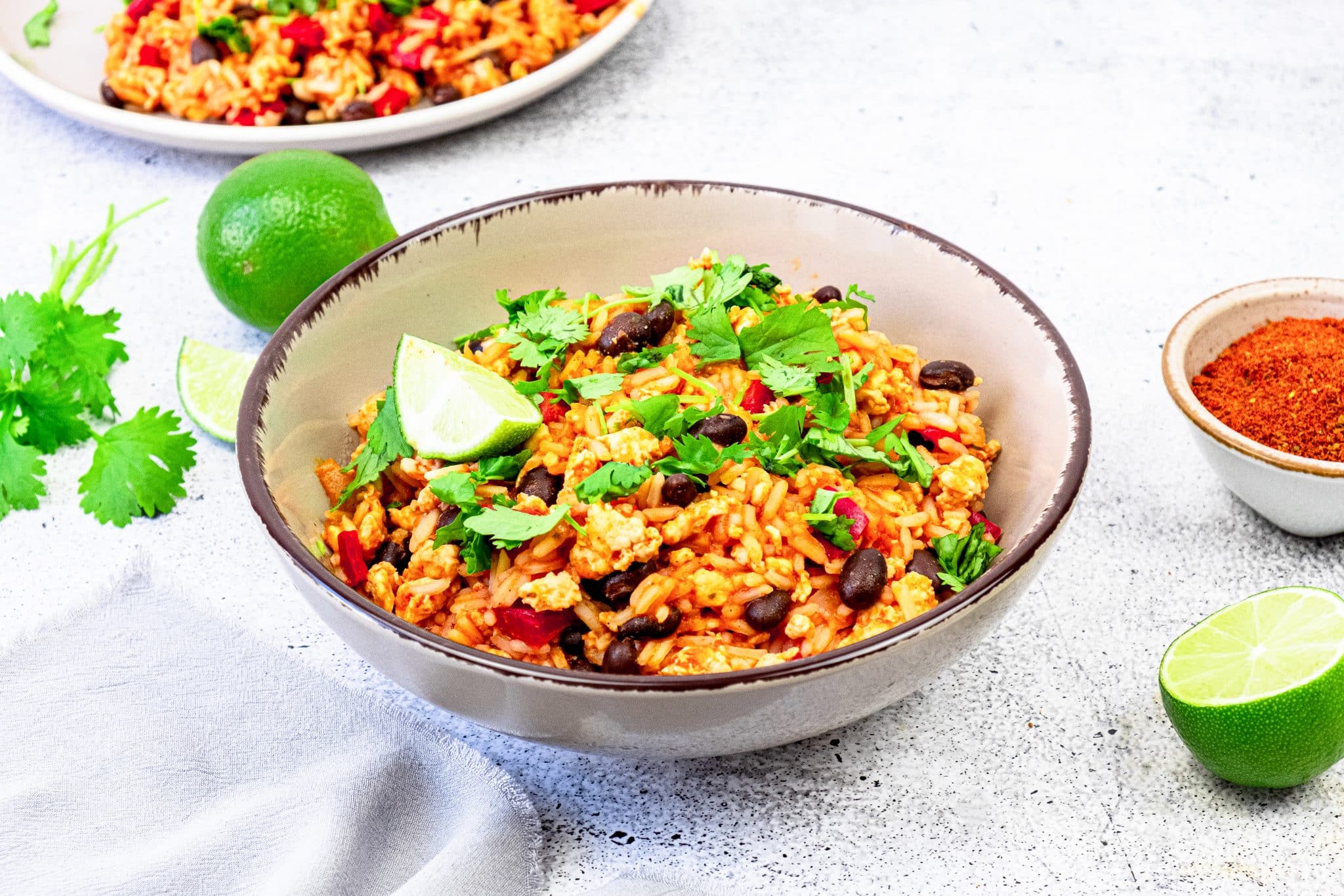 Mexican Ground Turkey Rice Bowls