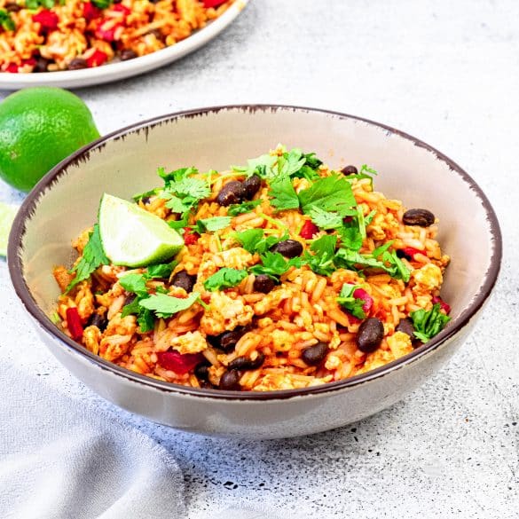 Mexican Ground Turkey Rice Bowls