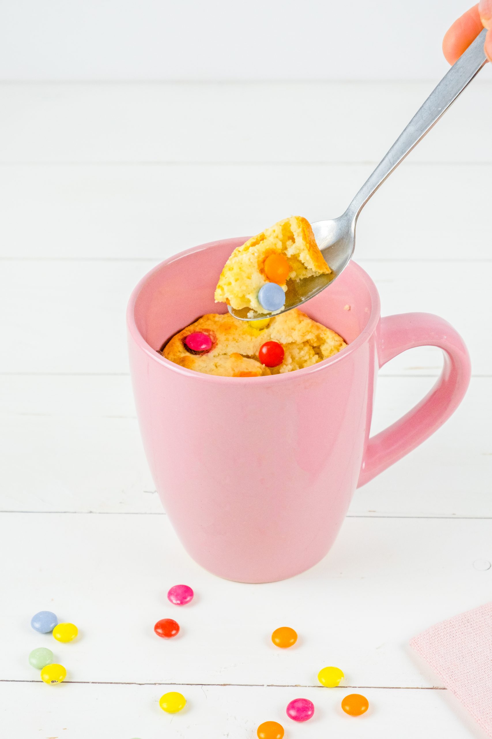 Microwave Vanilla Mug Cake