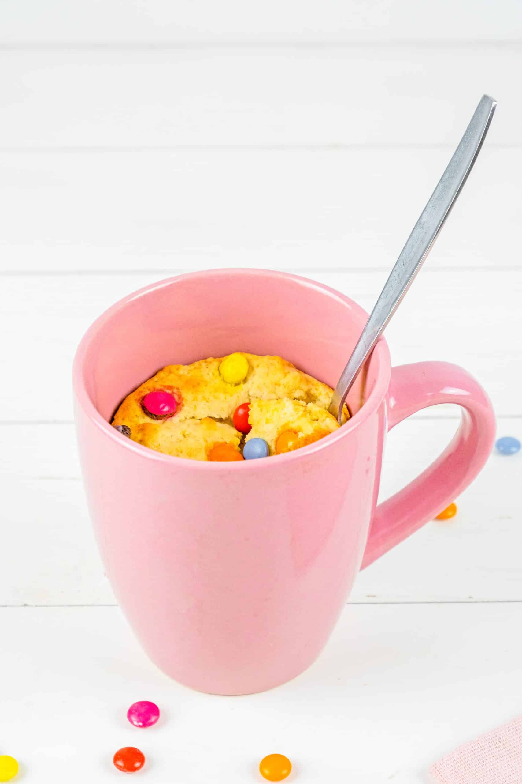 Microwave Vanilla Mug Cake