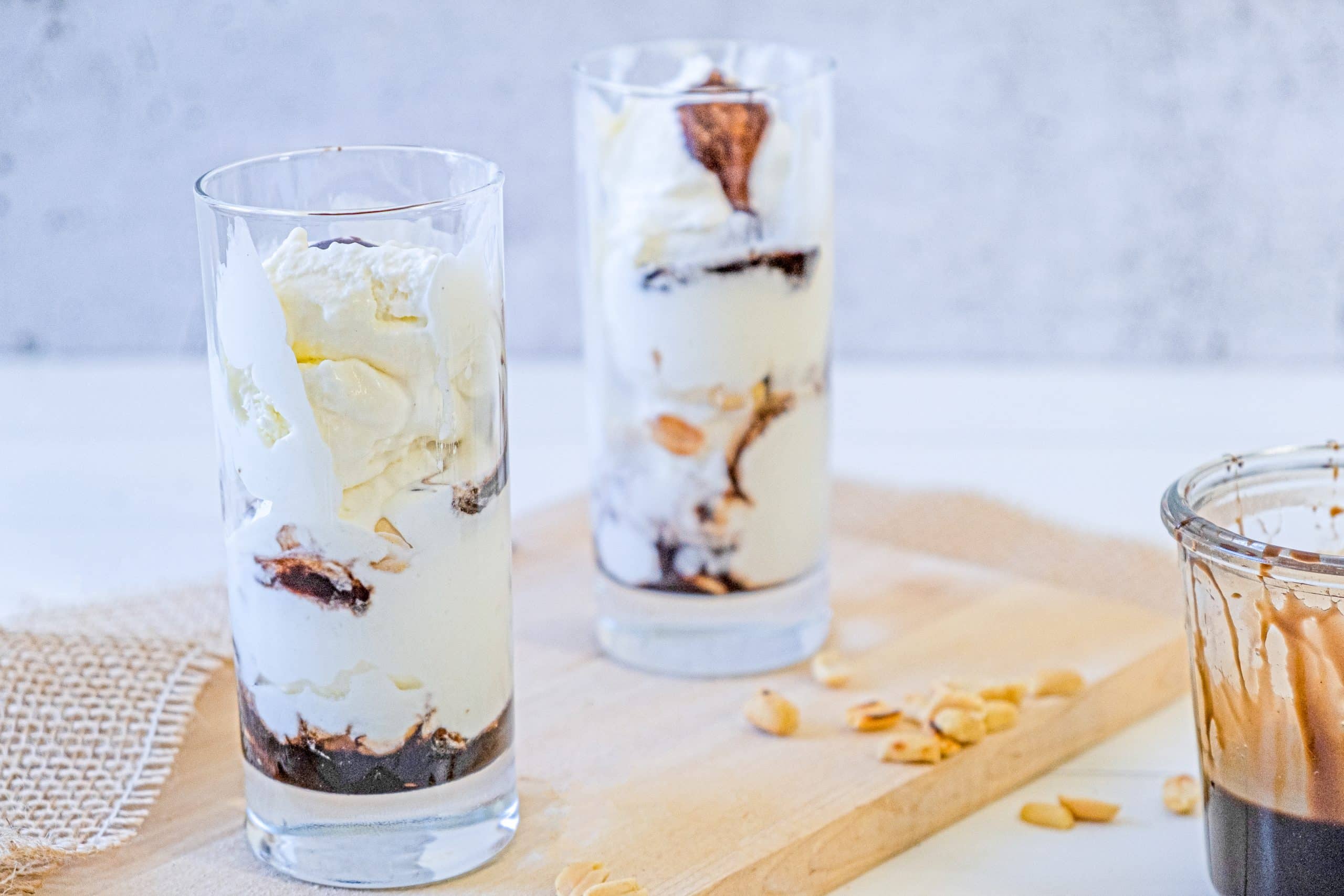 Peanut buster parfaits