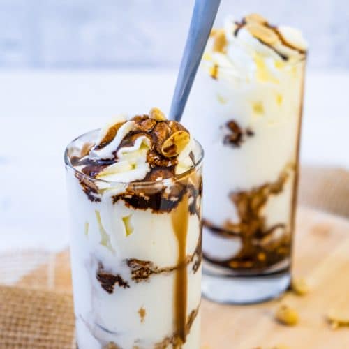 Peanut buster parfaits