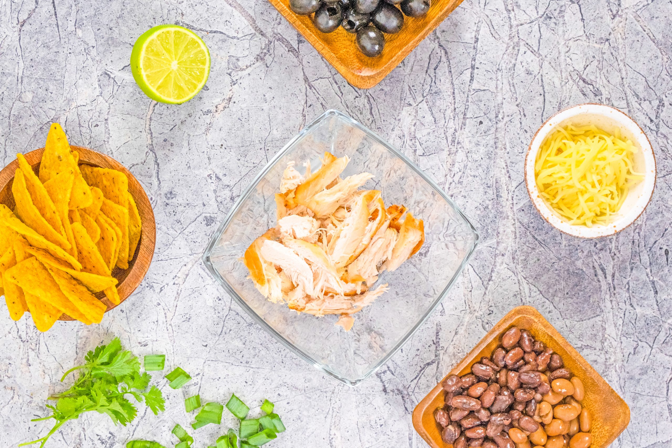 Shredded Chicken Nachos Recipe