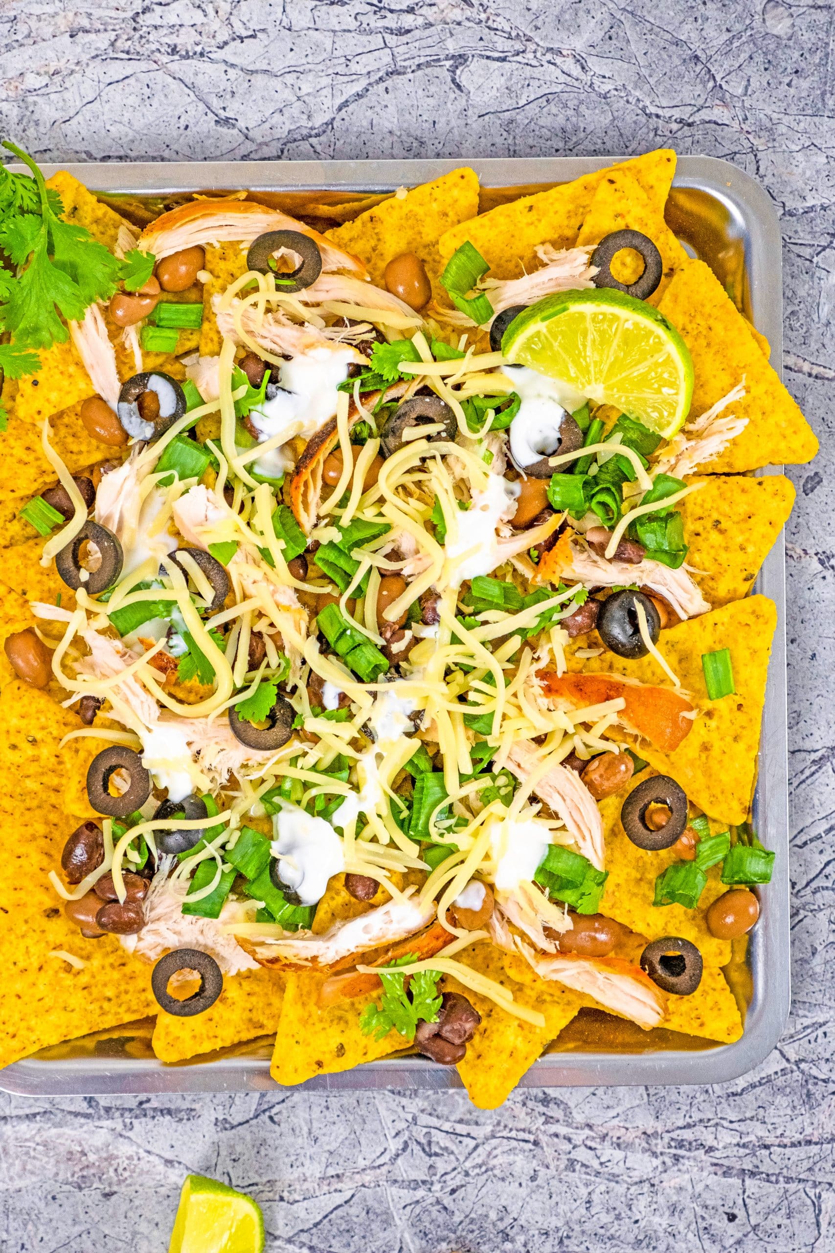 Shredded Chicken Nachos Recipe