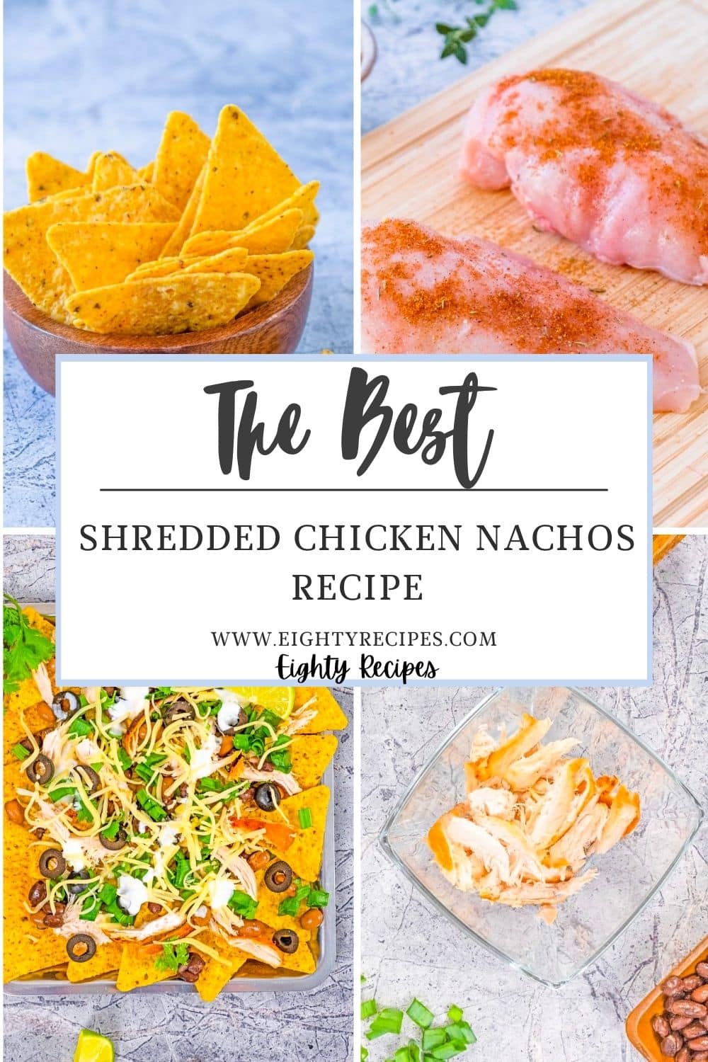 Shredded Chicken Nachos Recipe