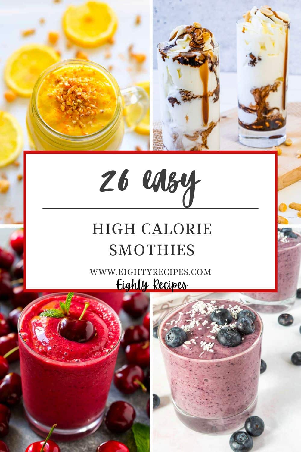 Get A Daily Calorie Boost With These 26 High-Calorie Smoothies