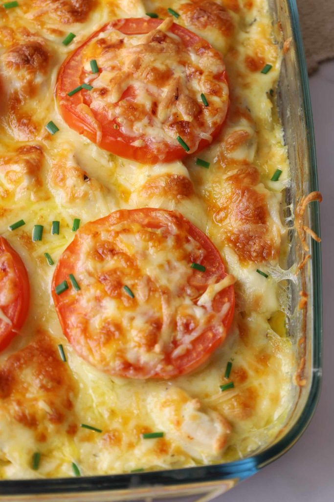 Potato And Chicken Casserole