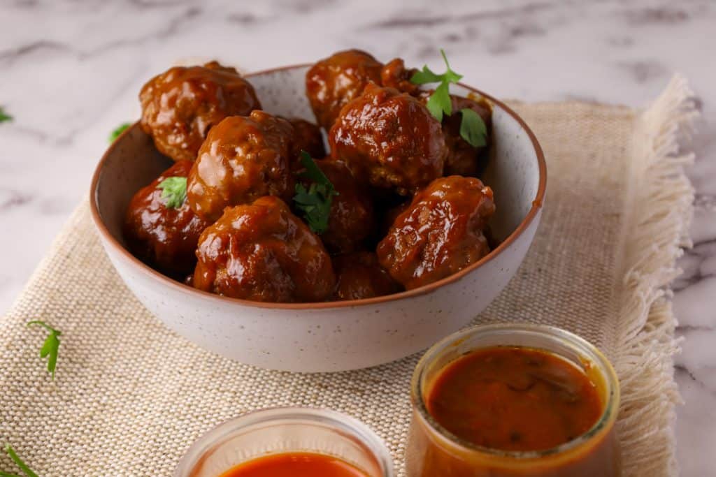 Teriyaki Sauce Party Meatballs