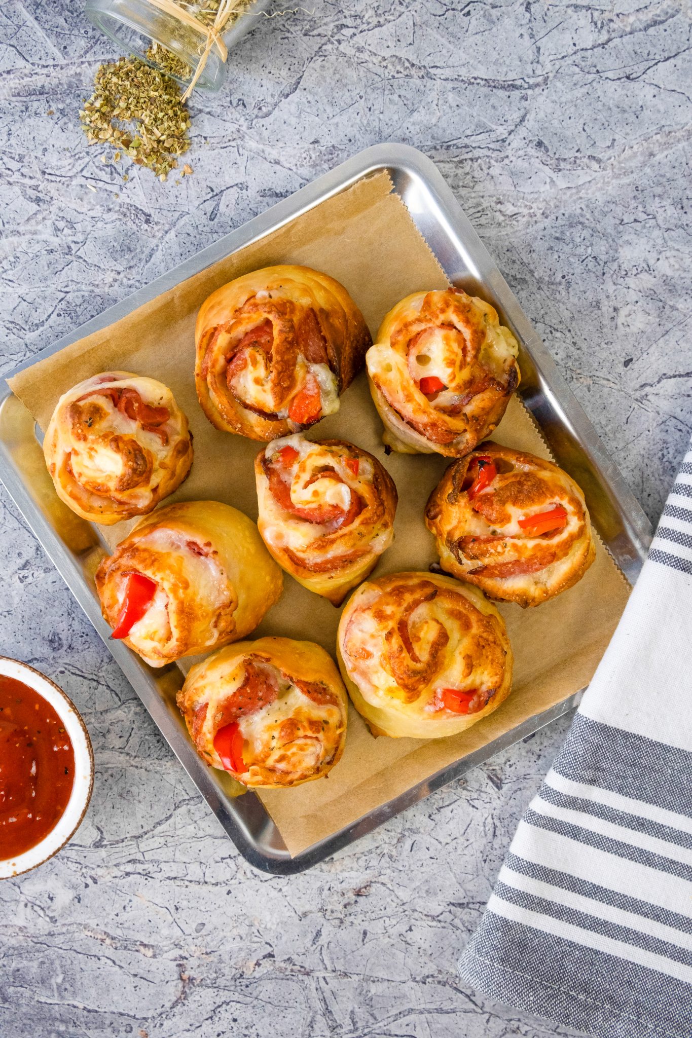 Homemade Pizza Rolls