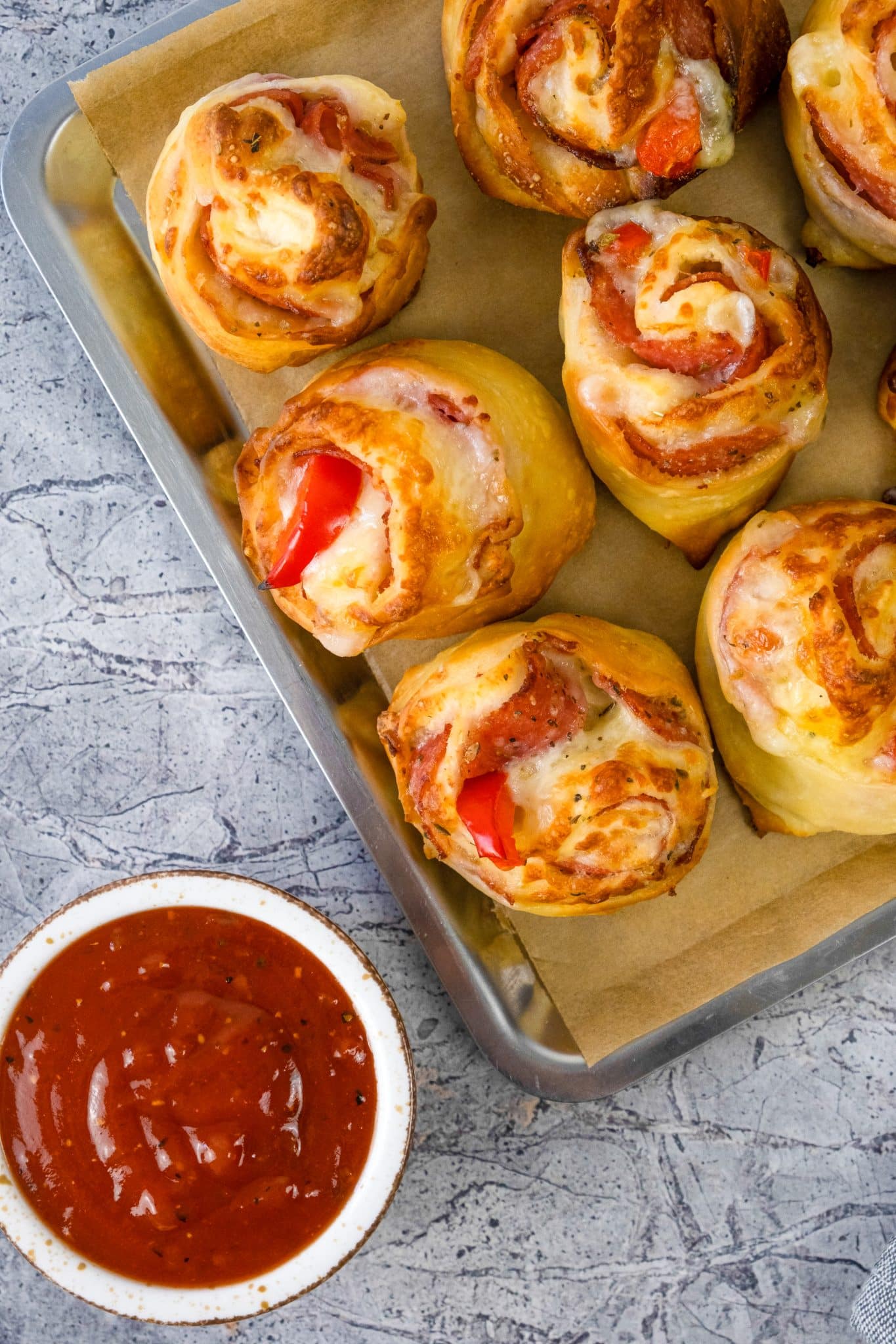 Homemade Pizza Rolls