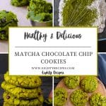matcha chocolate chip cookies