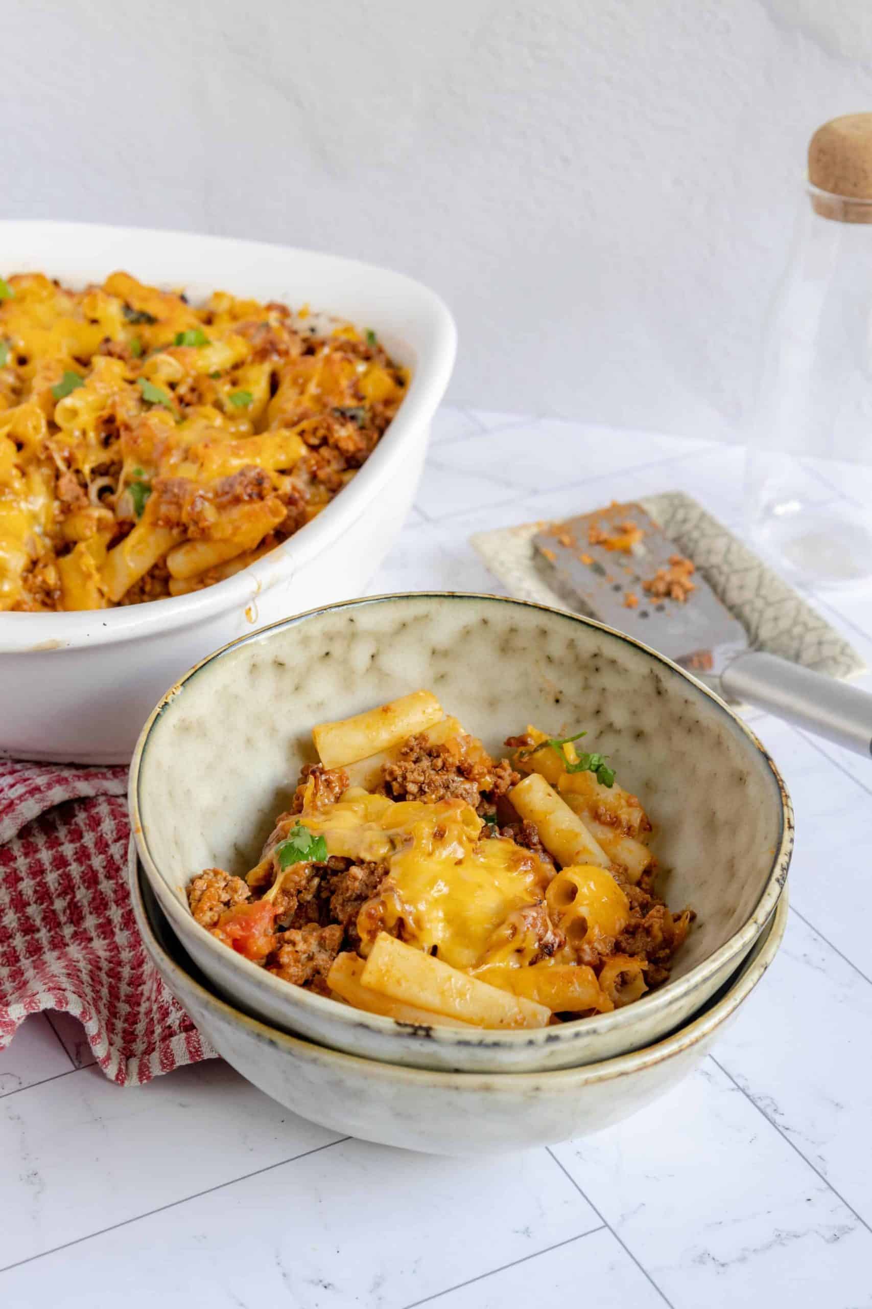 Beef And Macaroni Casserole