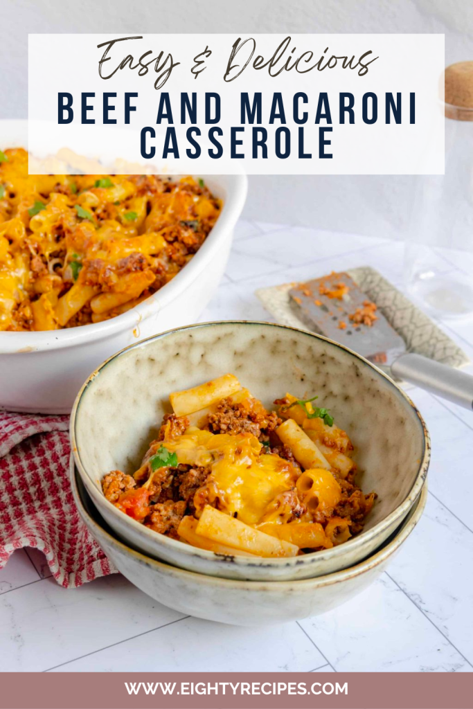 Beef and Macaroni Casserole