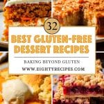Indulge in heavenly gluten-free desserts, featuring an array of delicious treats, from rich chocolate cakes to fruity delights.