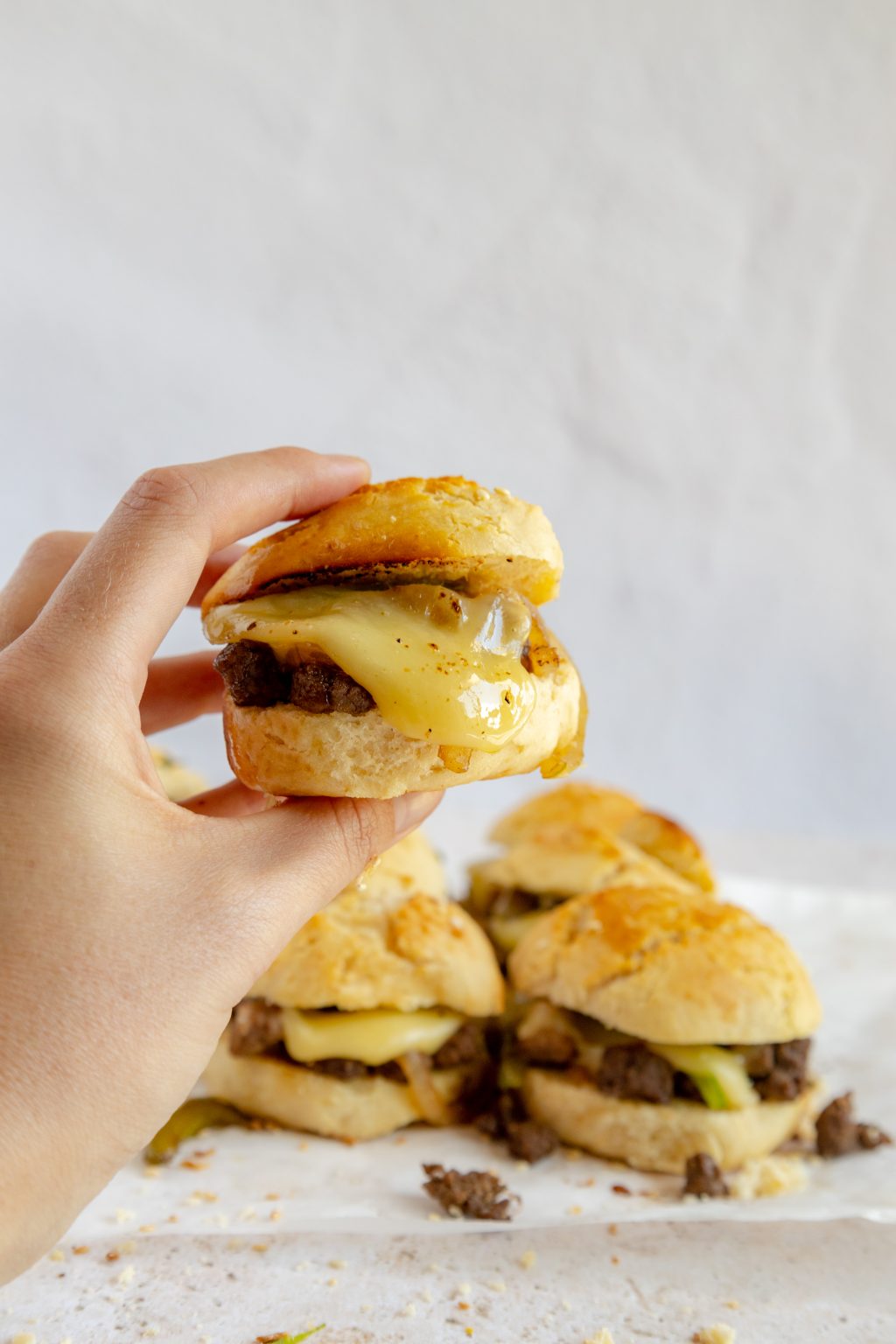 Philly Cheesesteak Sliders Recipe