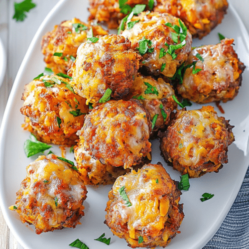 A vibrant, tabletop spread featuring bite-sized savory treats served with dipping sauce on the side.