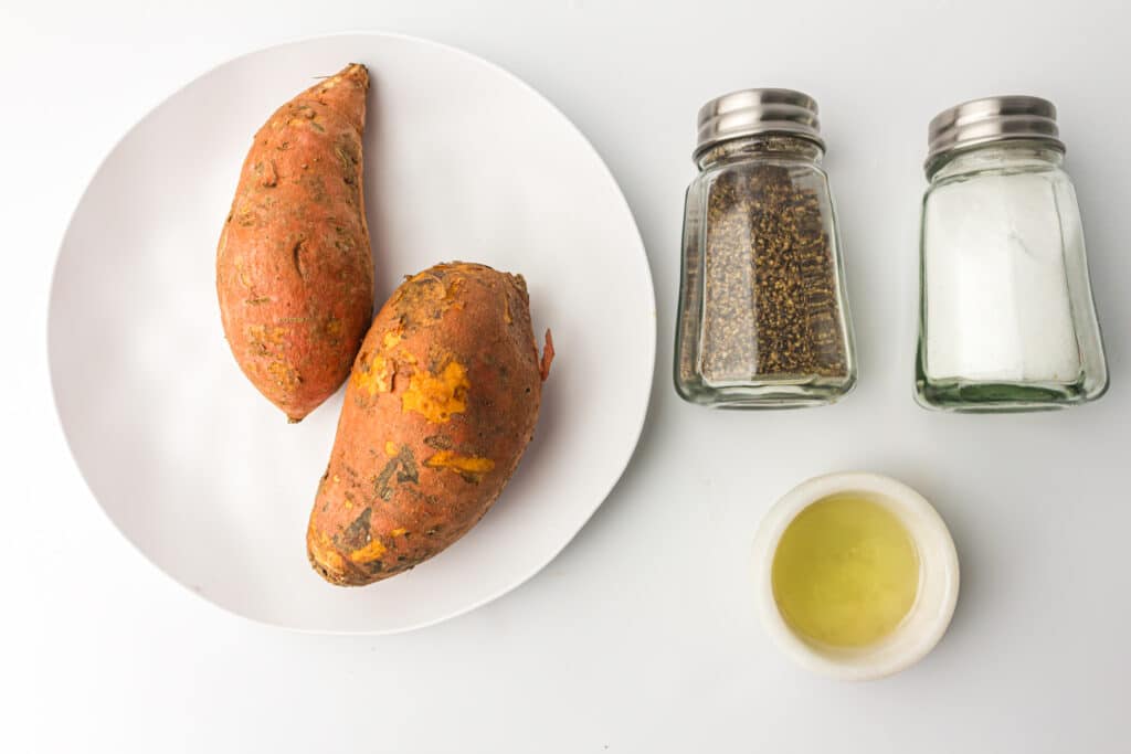 Air Fryer Sweet Potato Fries ingredients