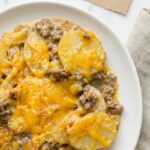 Cheesy Hamburger Potato Casserole