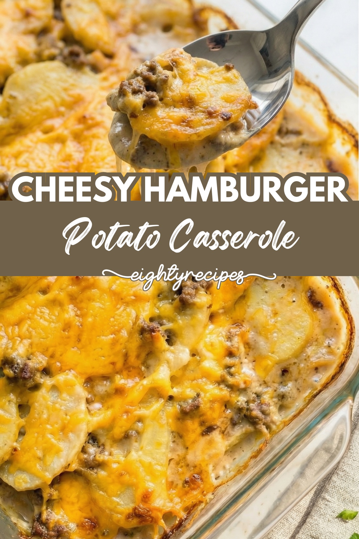 Cheesy Hamburger Potato Casserole
