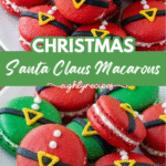 Christmas Santa Claus Macarons