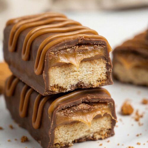 Biscoff Twix Bars