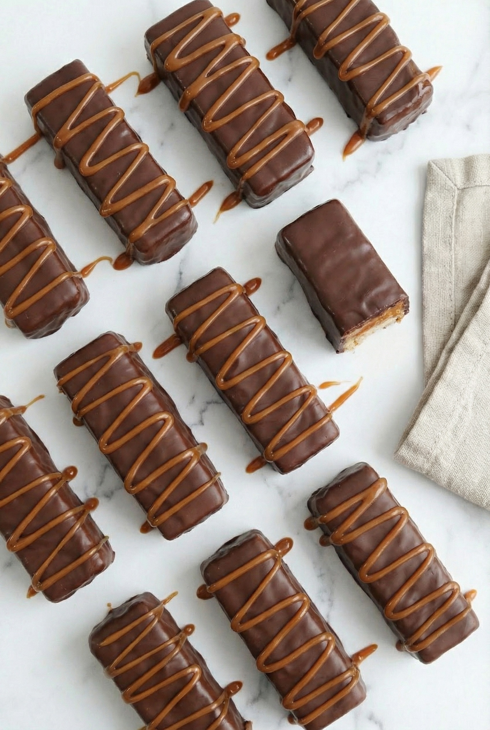 Biscoff Twix Bars