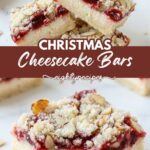 Christmas Cheesecake Bars