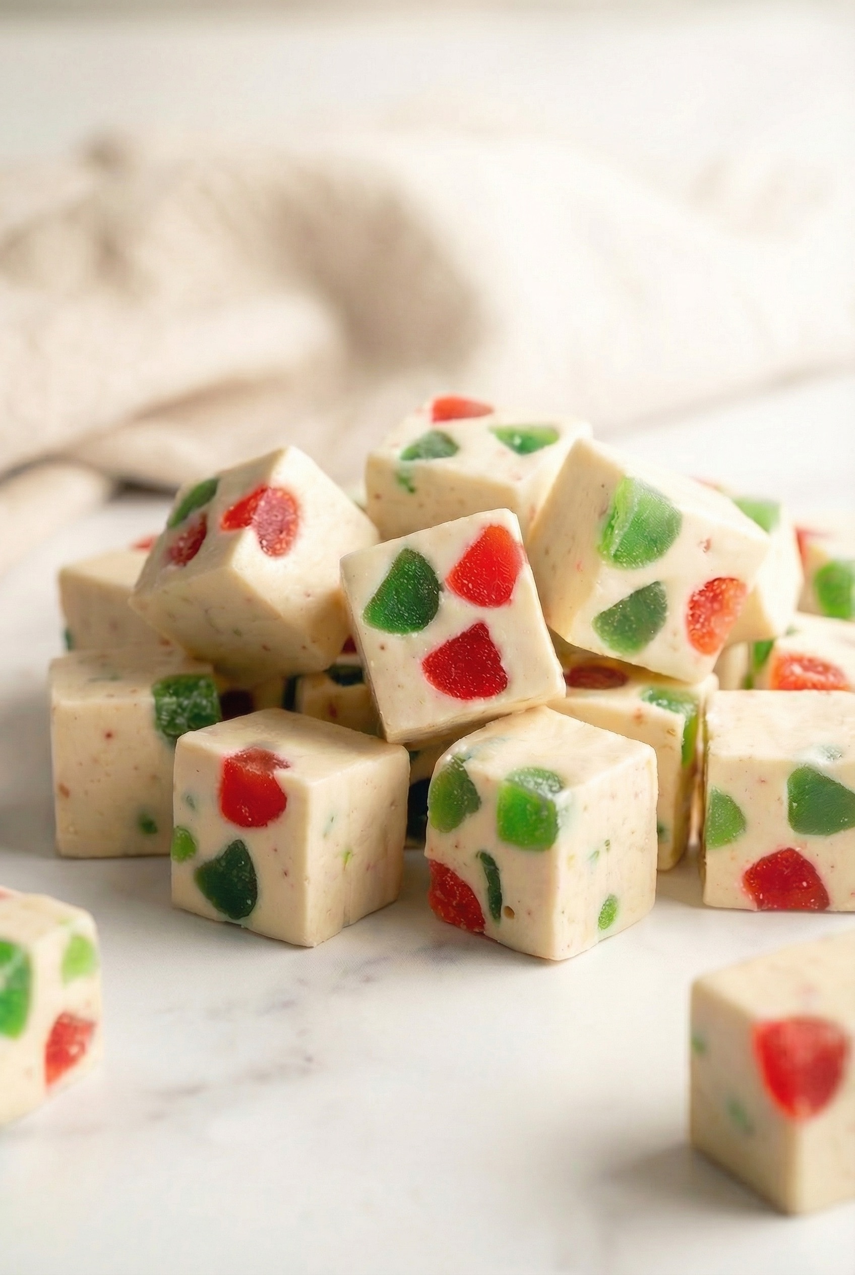 Christmas Gumdrop Nougat Candy