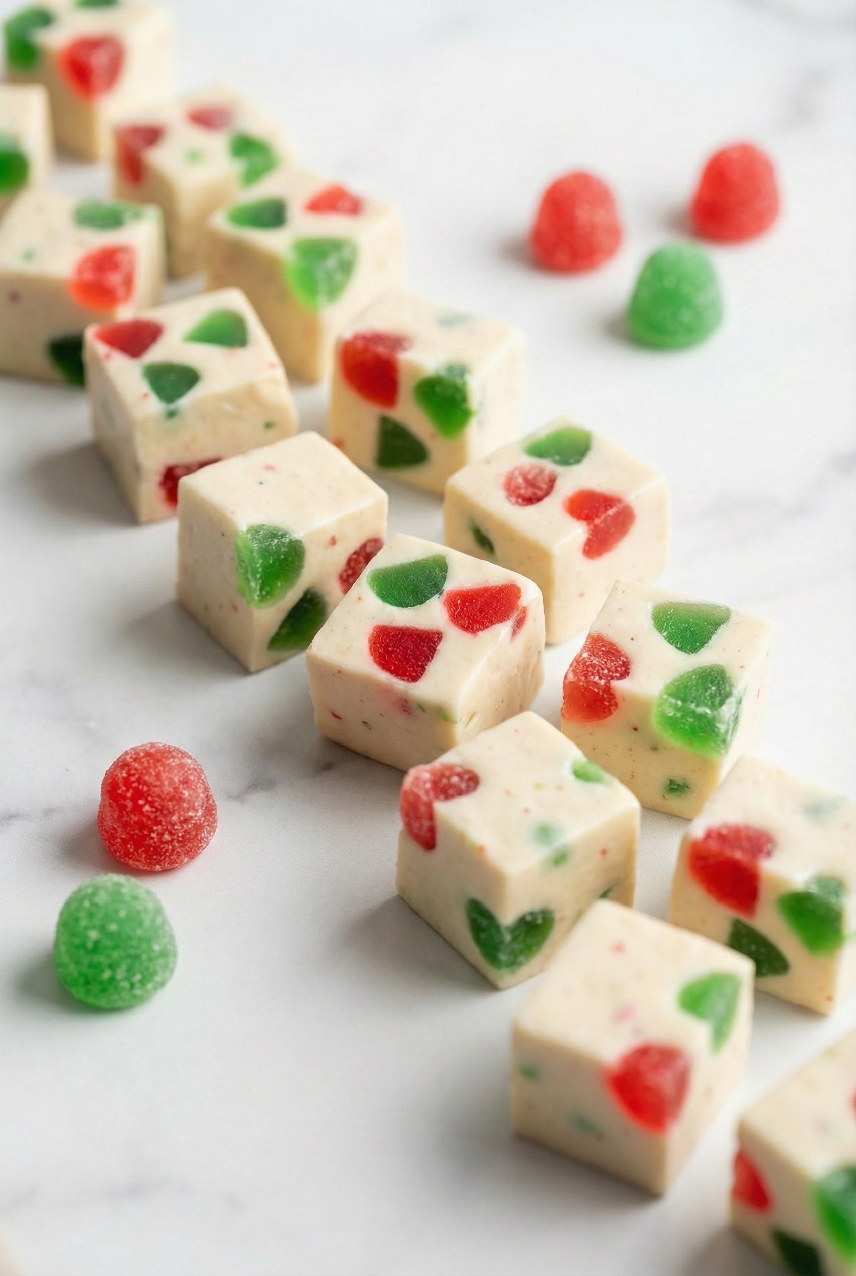 Christmas Gumdrop Nougat Candy