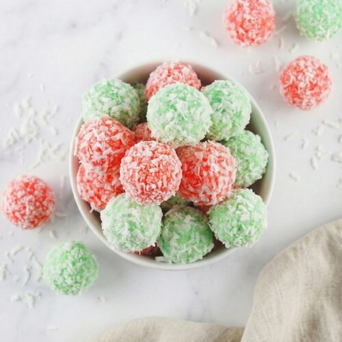 Christmas Jello Balls