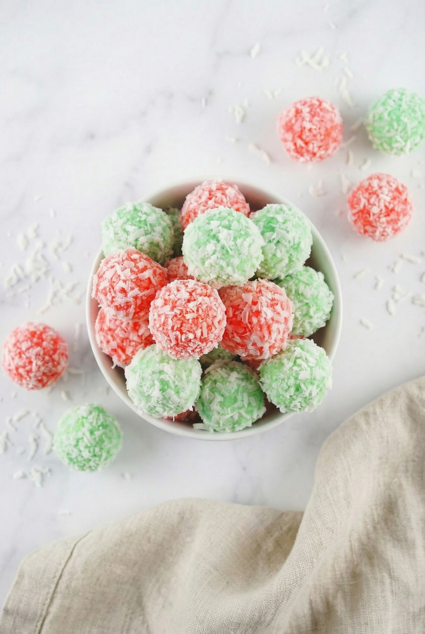 Christmas Jello Balls