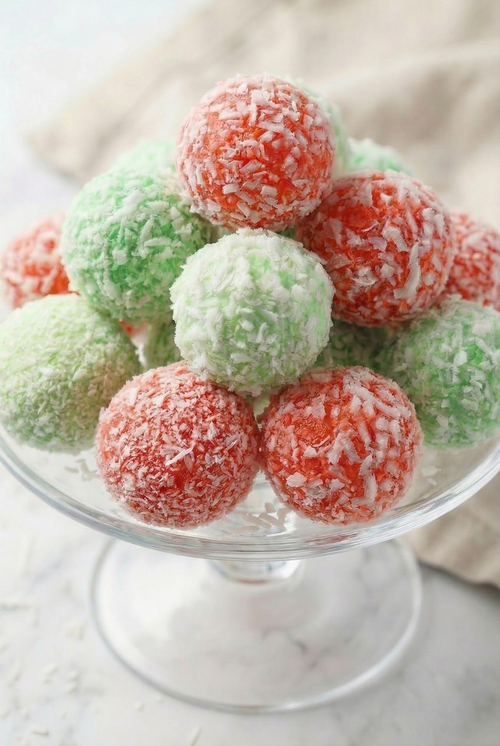Christmas Jello Balls