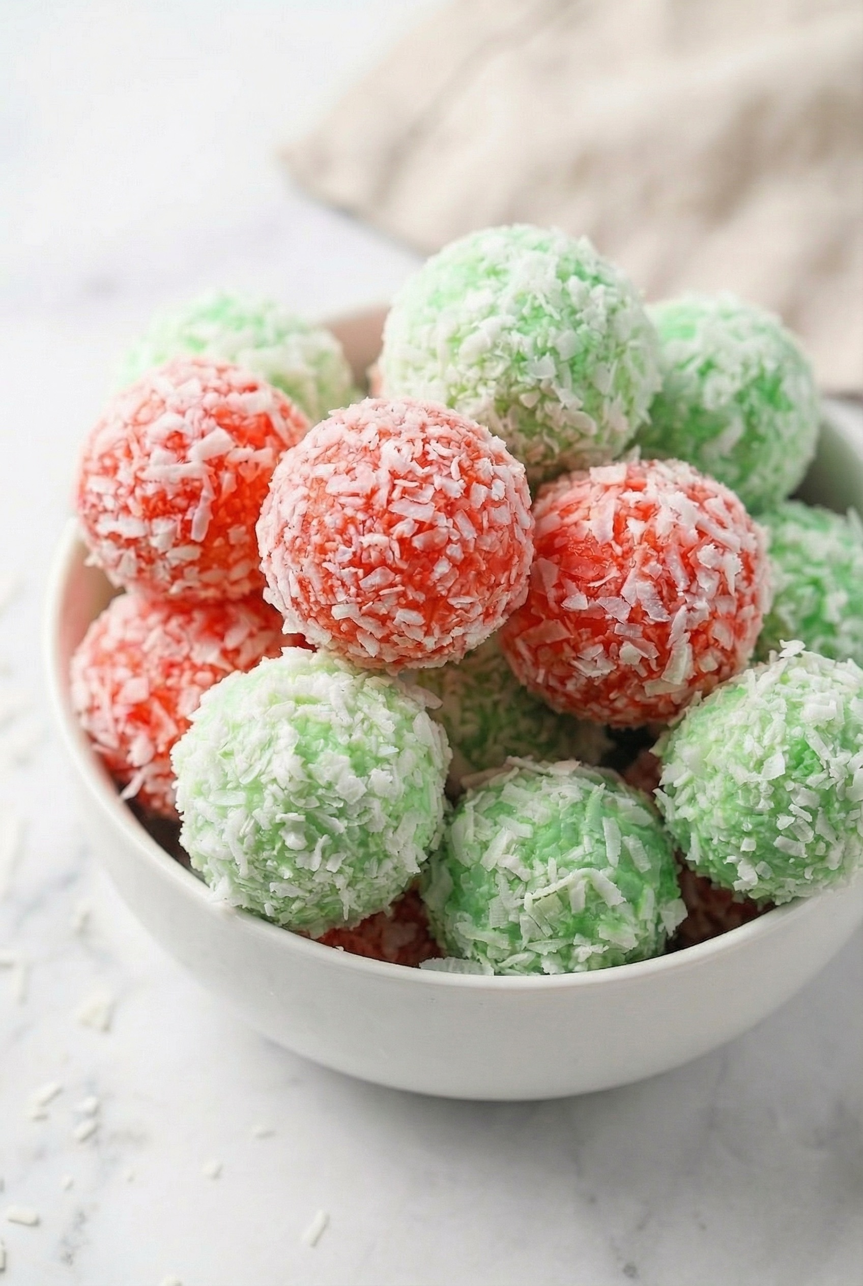 Christmas Jello Balls