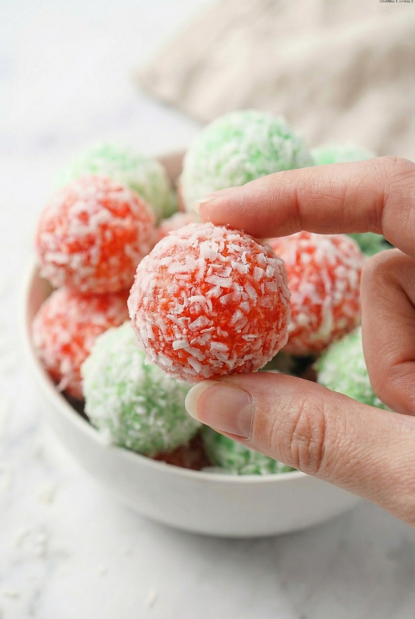 Christmas Jello Balls