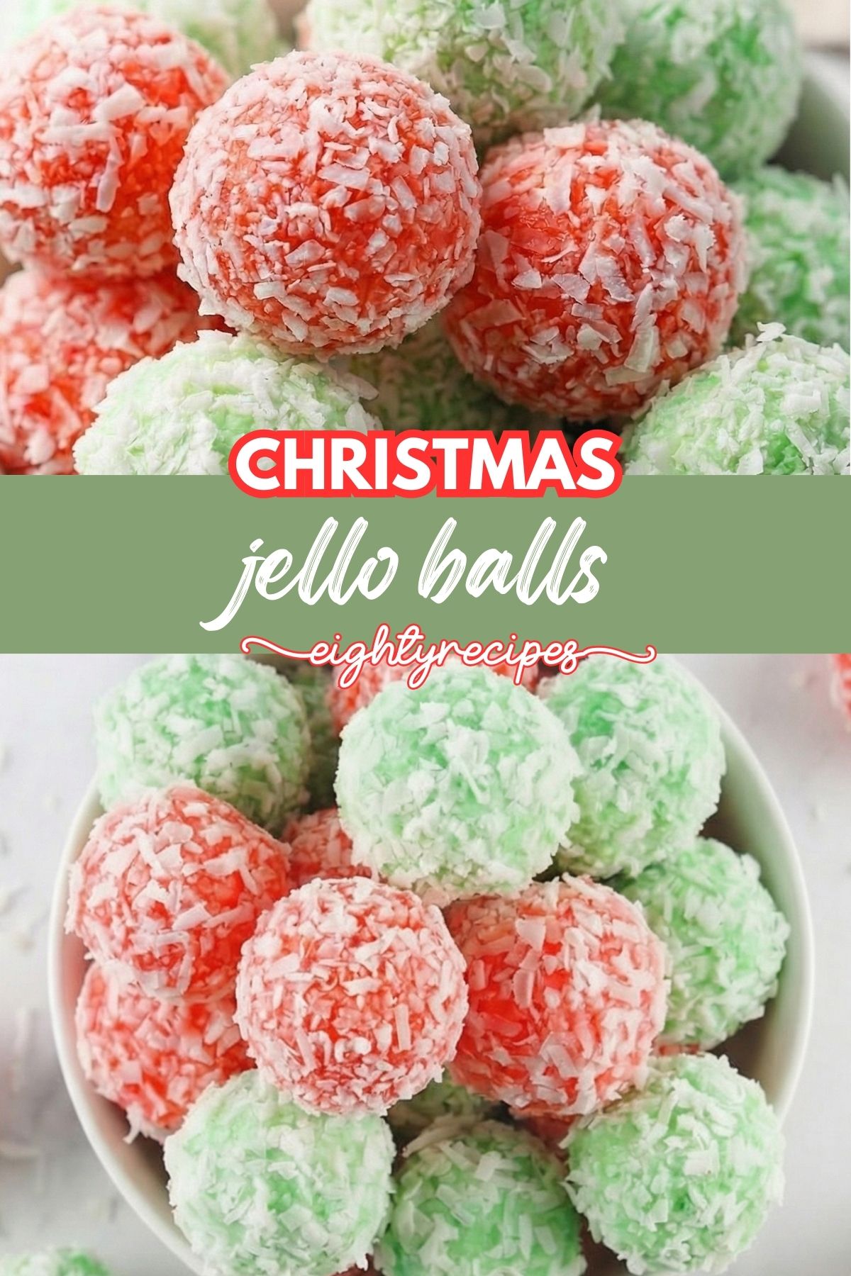 Christmas Jello Balls
