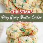 Christmas Ooey Gooey Butter Cookie