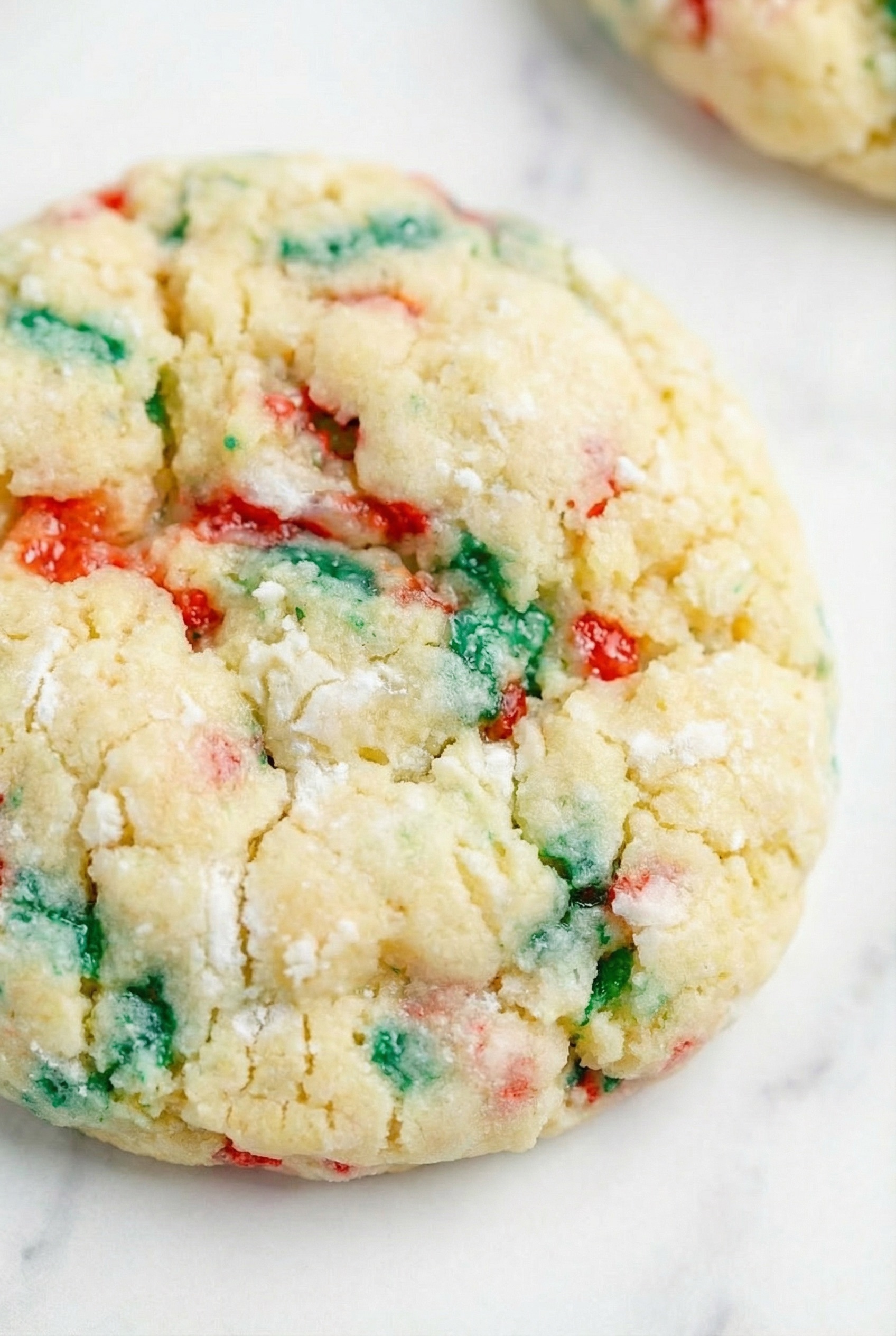 Christmas Ooey Gooey Butter Cookie