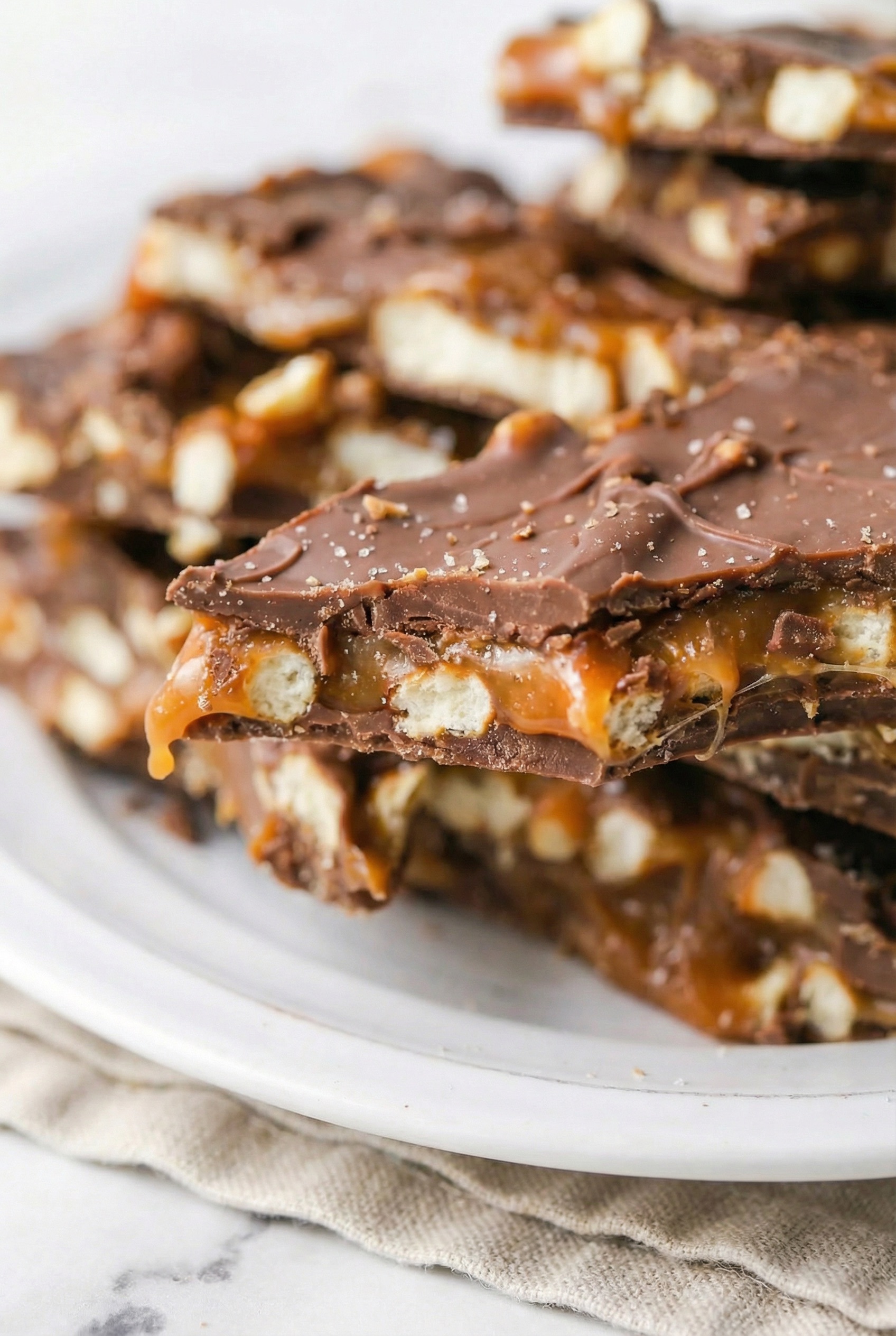 Christmas Pretzel Bark