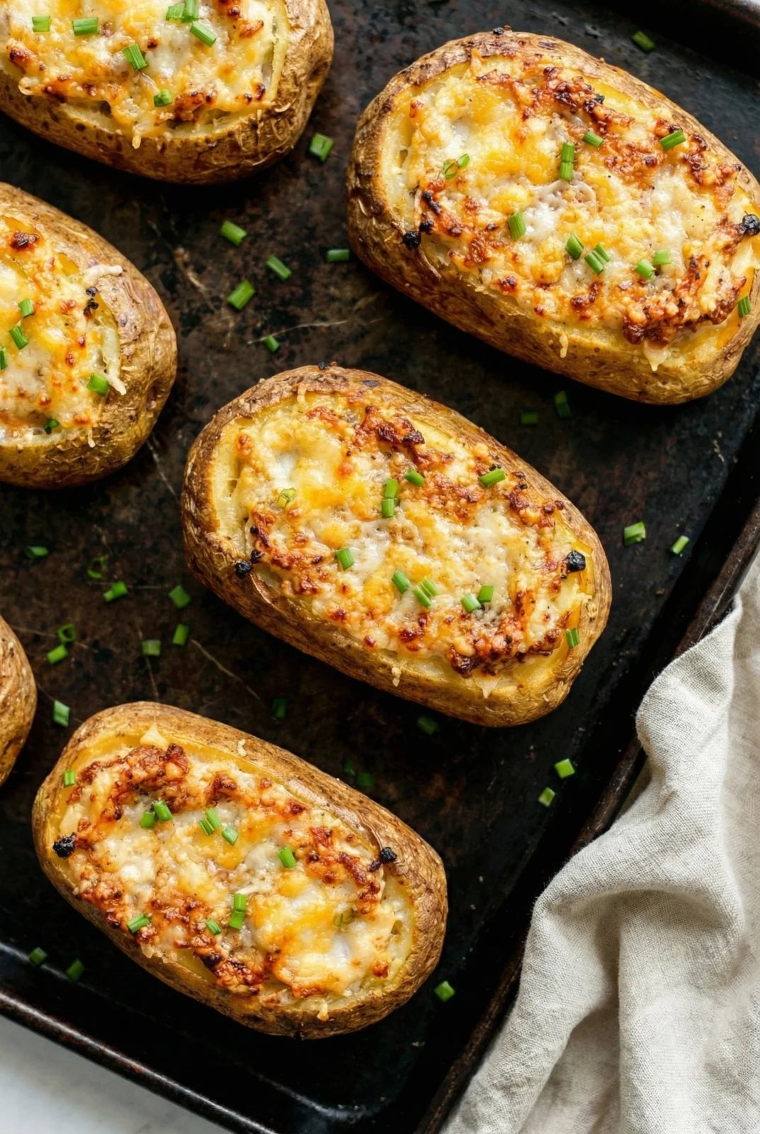 French Onion Stuffed Potatoes